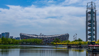 <strong>北京</strong>鸟巢体育馆延时实拍