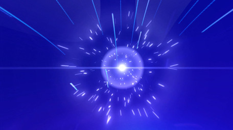 蓝色科技商务会议主KV模板