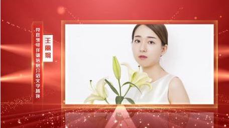红色<strong>党政</strong>人物采访框背景视频