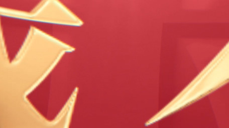 红色大气党政金字标题字幕展示