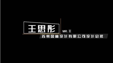 简洁动画人名字幕条AE模版