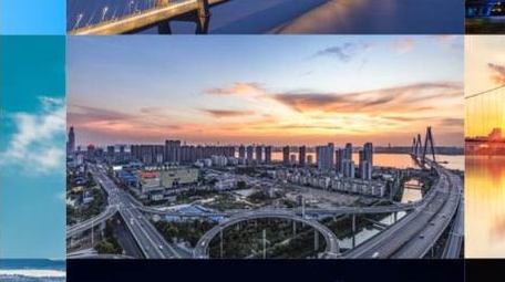 城市介绍分屏<strong>图文</strong>展示AE模板