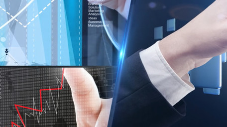 科技企业分屏图文展示ae模板