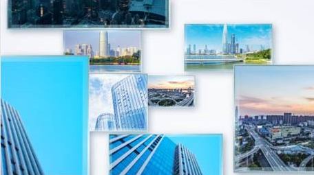 图片汇聚拼贴成logo片头