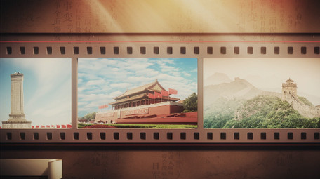 复古胶卷档案纪录片片头AE模板