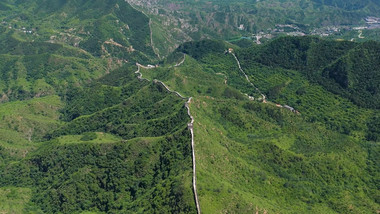 河北金山岭长城航拍