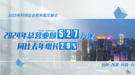 简洁科技数据文字展示AE模板