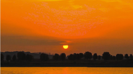 日出太阳升起4K延时摄影