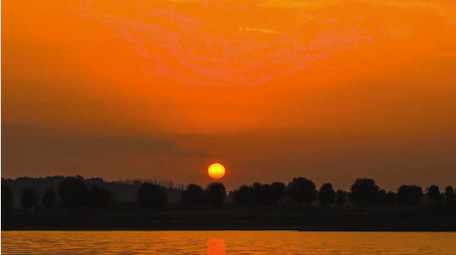 日出太阳升起4K延时摄影