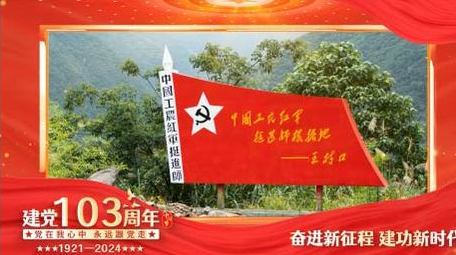 大气红绸<strong>党政</strong>边框AE模版