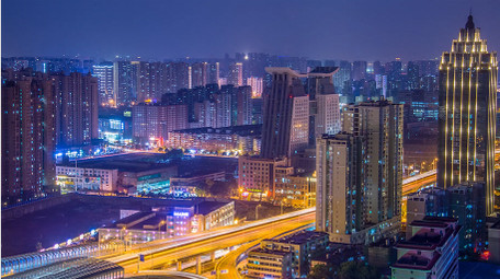 大气城市分屏宣传pr模板