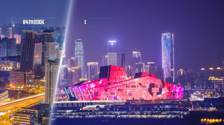 大气城市分屏宣传pr模板