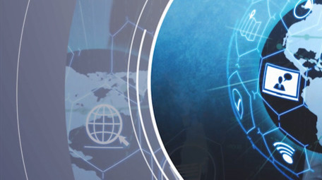 大气<strong>科技</strong>圆圈<strong>图文</strong>pr模板