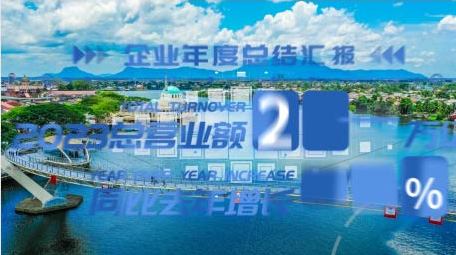 企业数据汇报展示AE模板