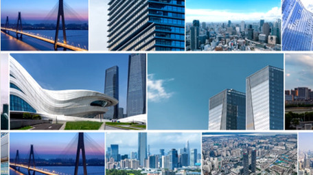 图片汇聚标题商务片头ae模板