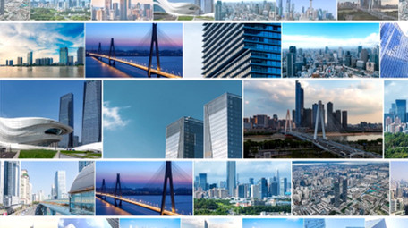 图片汇聚标题商务片头ae模板