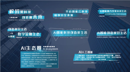 产品介绍科技字幕条AE模板