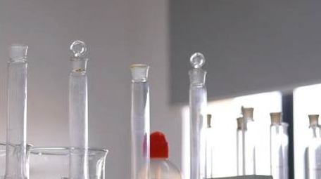 科学检测实验器材器皿4K实拍