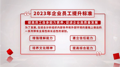 简约玻璃质感文案展示pr模板