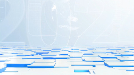 简洁明亮立体数据展示AE模板