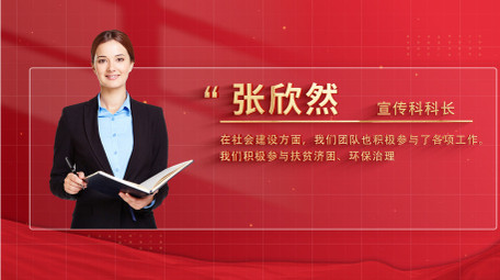 党政人物介绍图文展示AE模板