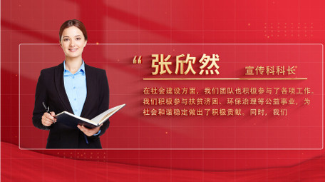 党政人物介绍图文展示AE模板