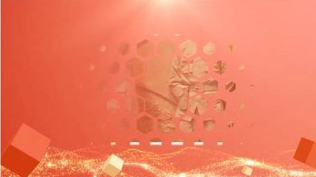 简约党政图文宣传片头PR模板