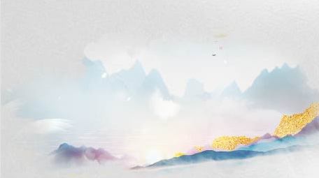 水墨晕染效果背景视频