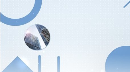 简洁商务图文展示背景视频