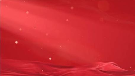 党政粒子红绸效果活动背景视频