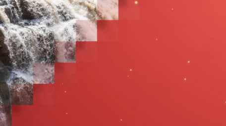 简洁红绸单<strong>图文党政</strong>ae模板