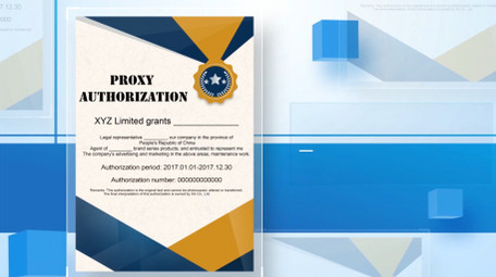 简约商务企业证书展示AE模板