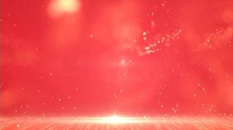 党政红色粒子背景视频AE模板