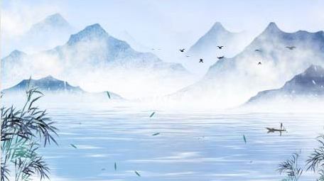 古风意境背景视频AE模板