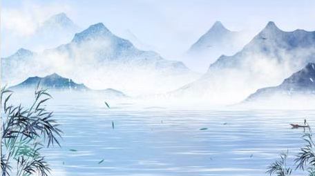 古风意境背景视频AE模板