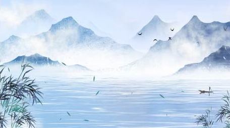 古风意境背景视频AE模板