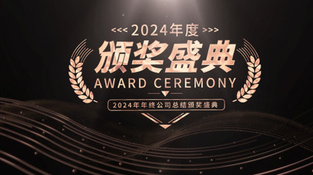 轻奢线条风颁奖图文包装AE模板