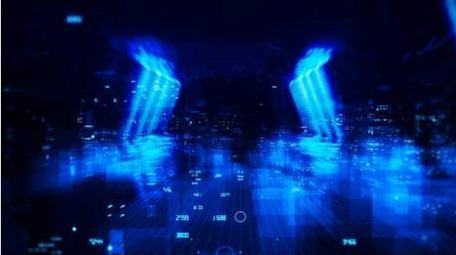 科技穿梭动画展示AE模版