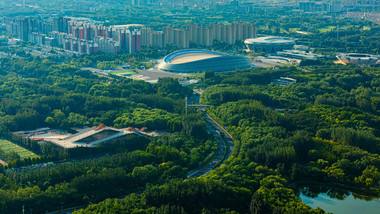 北京地标国家速滑馆延时实拍