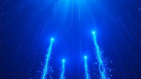 科技粒子上升穿梭背景实拍