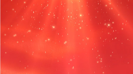 红色党政粒子红绸会议背景视频