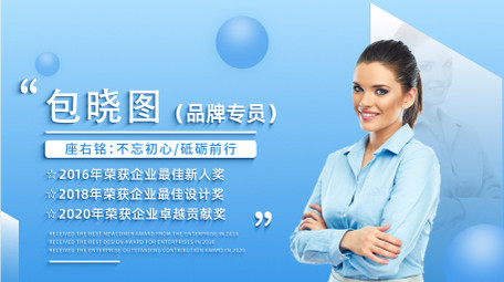 简约商务人物图片文字展示AE模板