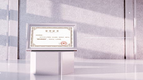 荣誉展示全三维质感片头AE模板