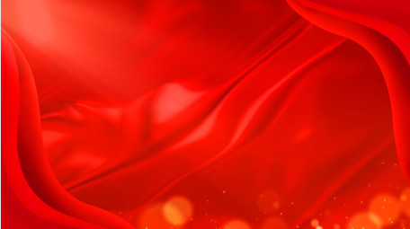 红色党政党建红绸粒子背景