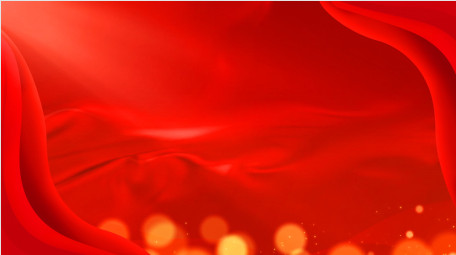 红色党政党建红绸粒子背景