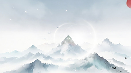 古风水墨标题片头AE模板