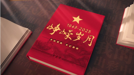 三维红色党政主题图文展示片头AE模板