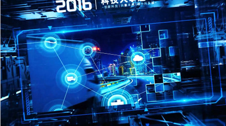 大气三维科技企业大事记4K图文AE模版