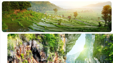 创意酷炫分屏旅游图文pr模板