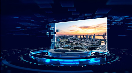 三维立体科技宣传片图文AE模版